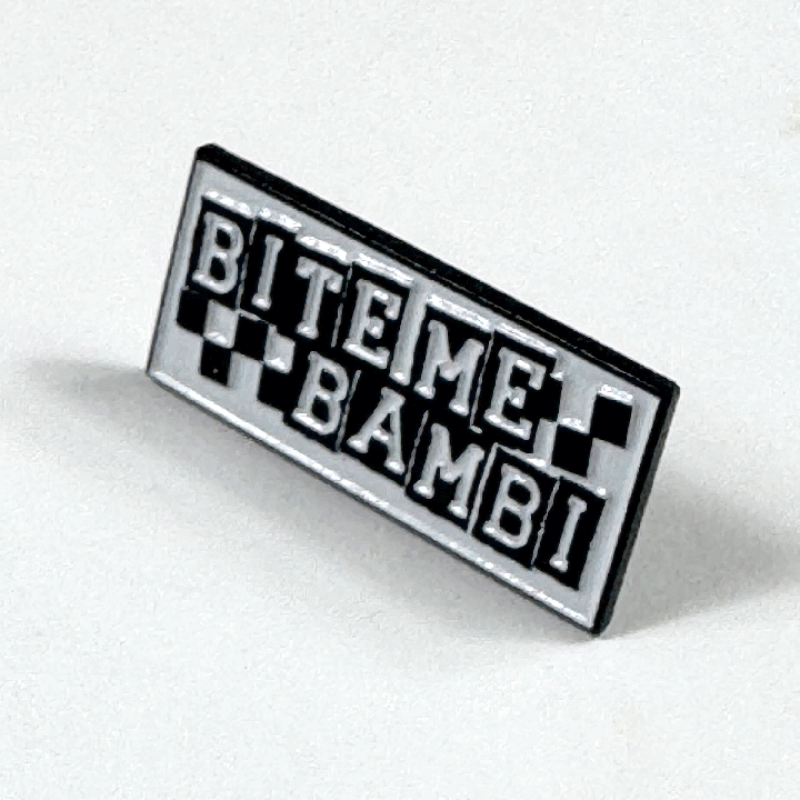 Bite Me Bambi Enamel Pin