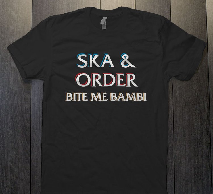 Ska & Order T Shirt