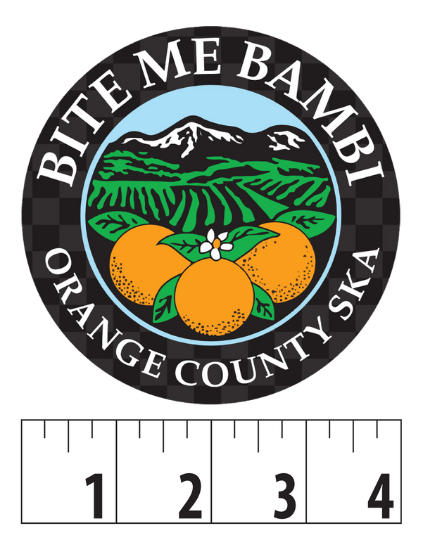 Orange County Ska Sticker