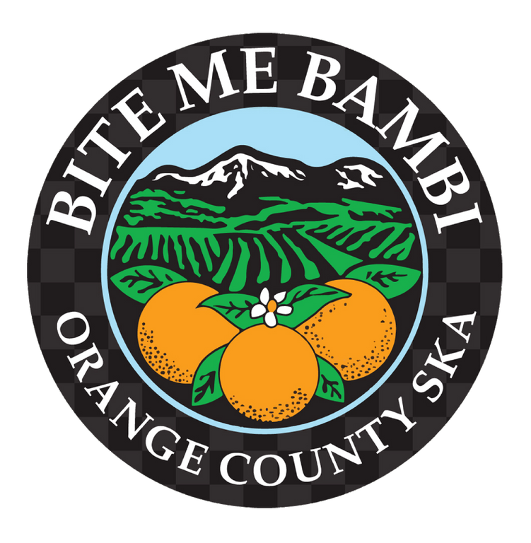 Orange County Ska Sticker